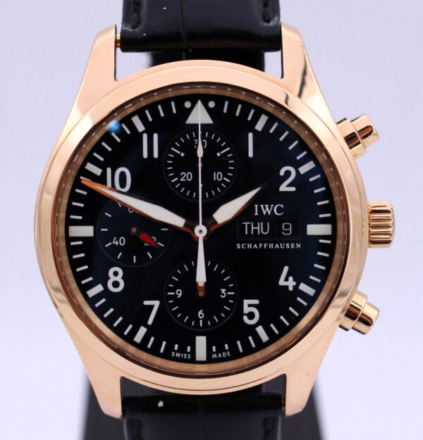 IWC Pilot Chronograph 18k – Bild 2